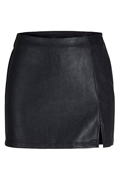 Jack & Jones Women's Faux Leather Skirt - Sif