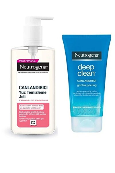 Neutrogena Revitalizing Facial Cleansing Gel 200 ml - Revitalizing Daily Peel...