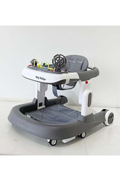 kiddoz Multifunctional Baby Walker - Gray