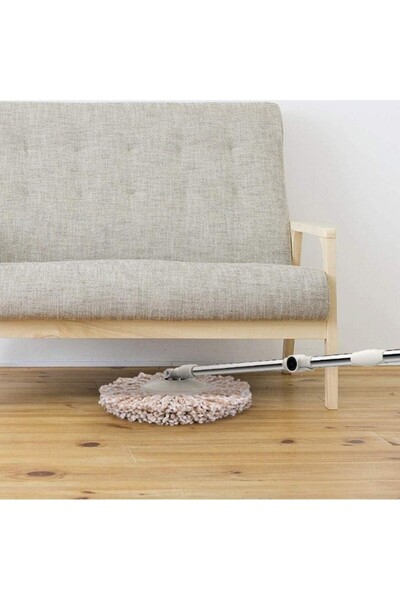 Flippy 360° Rotating Bucket and Mop Set, Flippy, 2 Cotton Heads, 46x27x29 cm, Pink