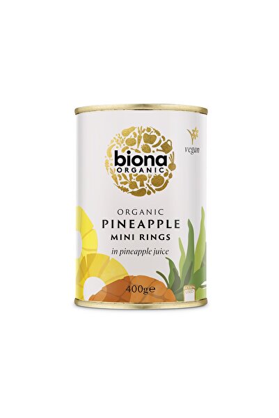 JollyMag Rondele mini de ananas in suc de ananas 400g Biona