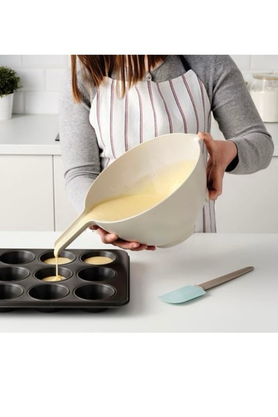 IKEA Visping Mixing Bowl, Beige, 3 Liters
