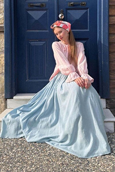 ZÜLAYS Flora Etek Bebe Mavisi