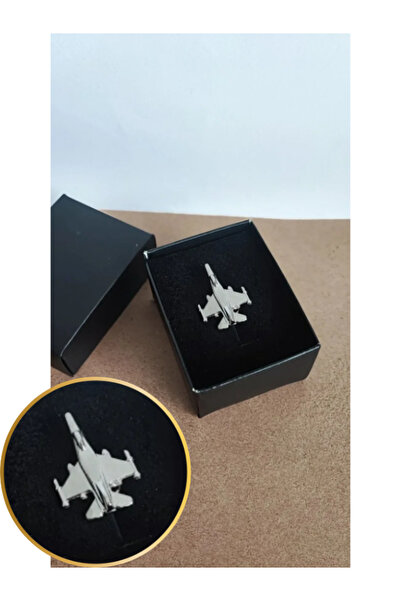 Havaci Market F-16 Savaş Uçağı Yaka Rozeti Özel Kutulu