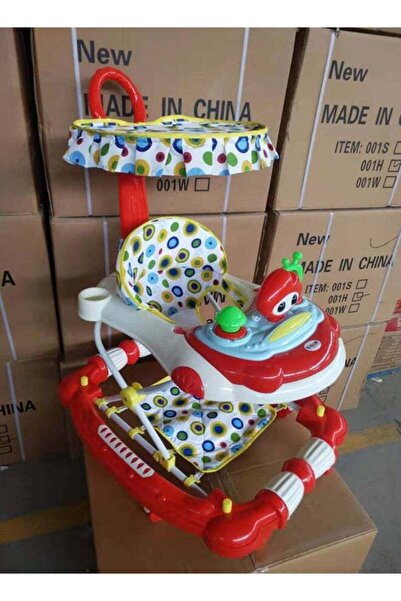 kiddoz مشاية أطفال - أحمر