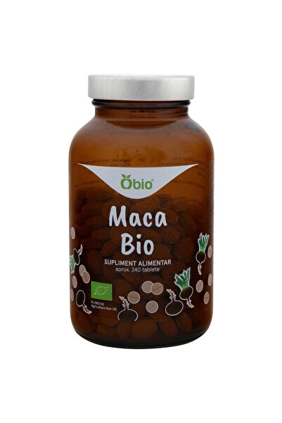 JollyMag Maca, organic, 240 tablets (120g), Obio
