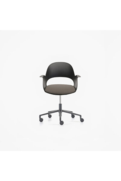 NURUS Alava Çalışma Sandalyesi - Siyah - Beşli Yıldız Ayak