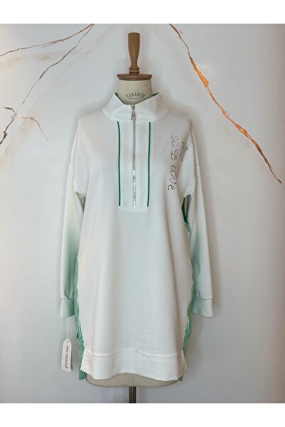 Mymood Φούτερ με μισό φερμουάρ