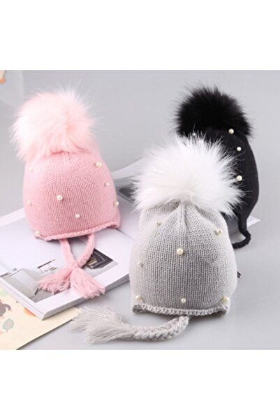 JollyMag Lora Hat with Drool Pearls (Color: Gray)