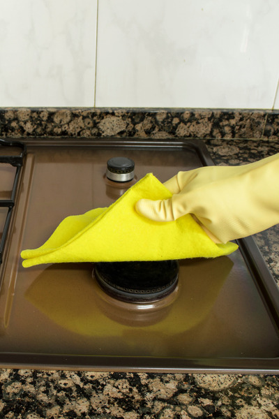 grimorlife 18 Pieces Yellow Cleaning Cloth Bathroom Kitchen Dust Cloth - Durable Long Lasting Car Kitchen Cloth