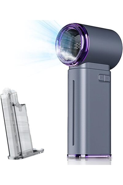 genernic SKY-TOUCH Personal Portable Handheld Fan with Mister, LED Display, 1-199 Speeds