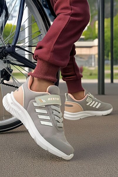 Deri De Luxe Pantofi sport pentru copii ultra-ușori cu dungi