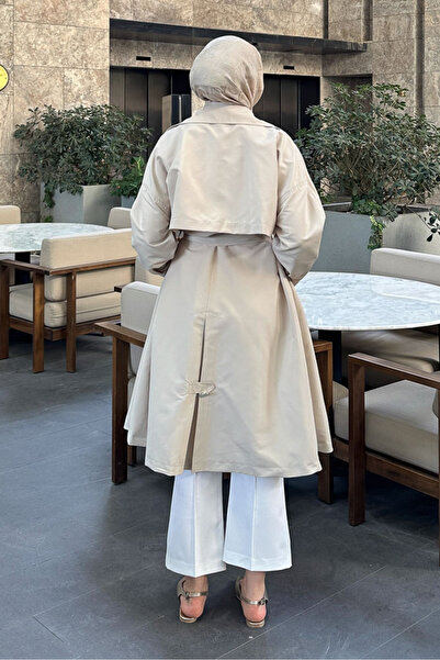 Ovn. Geniş Rüzgarlıklı Treçkot - Taş Rengi