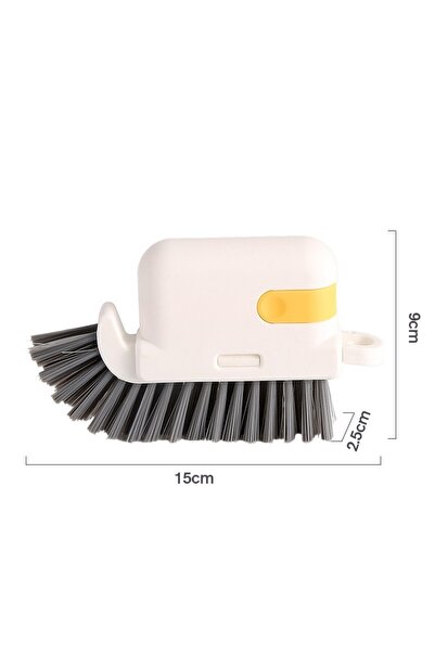 Flippy Multifunctional 3-in-1 Cleaning Brush, Flippy, for Kitchen, Dishes, Windows, Detachable Head, 9 x 15