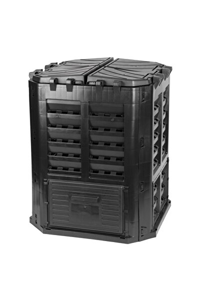 JollyMag Compostor de gradina, 360 L, negru