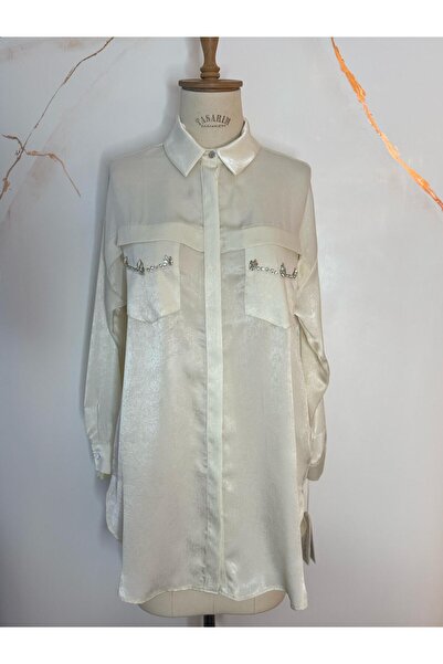 Mymood Cebi̇ Stone Detailed Shirt