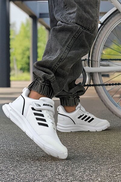 Deri De Luxe Pantofi sport pentru copii ultra-ușori cu dungi