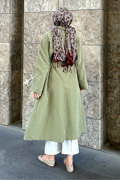 Ovn. Lisa Trençkot - Küf Yeşili