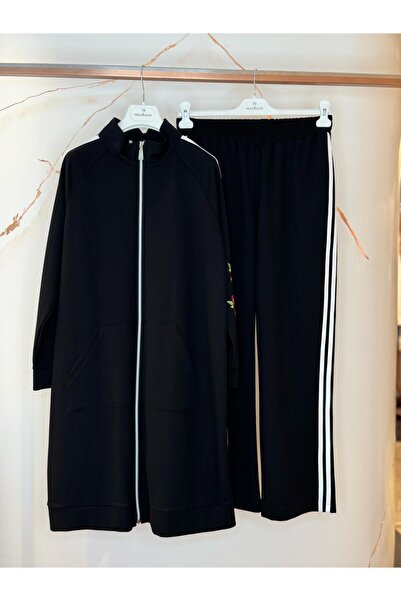 Moodbasic BİYELİ NAKIŞ DETAYLI TAKIM