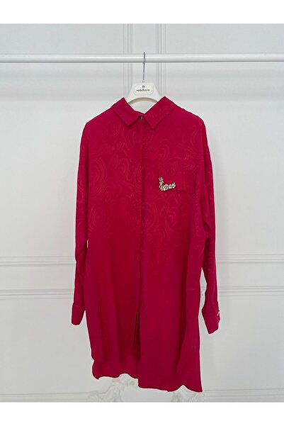 Moodbasic DESENLİ KREP GÖMLEK