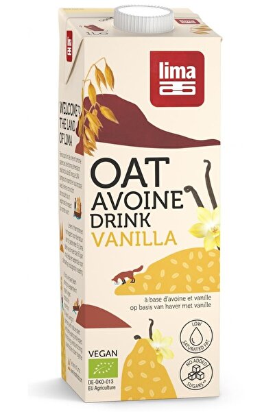 JollyMag Oatmeal vegetable drink with vanilla 1L Lima