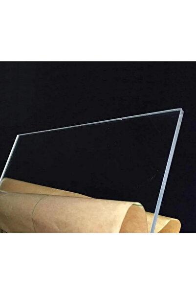 KrcDisplay Kıraç Reklam 2.8-3mm Şeffaf Pleksi Levha Cam Görünümlü Pleksi Akrilik Mika Pleksiglass Tüm Ebatlar