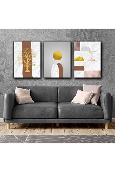 Harika bir ev TABLO BOHEMĂ MARO-GRI-AUR |   TABLO PE Pânză FĂRĂ CADRU 3L VEZI...