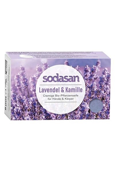 JollyMag Krémové mýdlo s levandulí a heřmánkem 100 g Sodasan