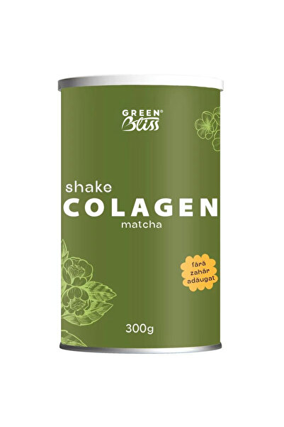 JollyMag Colagen shake cu matcha 300g, Green Bliss