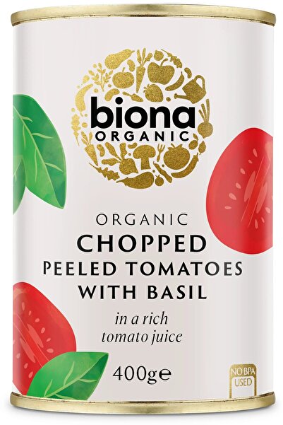 JollyMag Rosii decojite, maruntite, cu busuioc bio 400g Biona