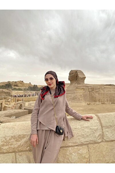 Moodbasic ZİNCİR ŞERİT AKSESUARLI ŞALVAR TAKIM