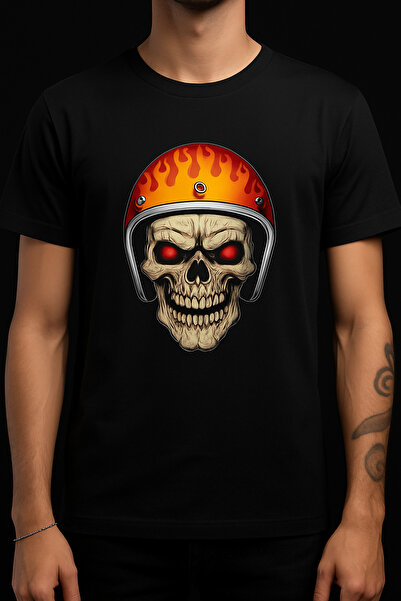 buffalo bandanas Buffalo Bandana Unisex Patterned Design Biker T-Shirt