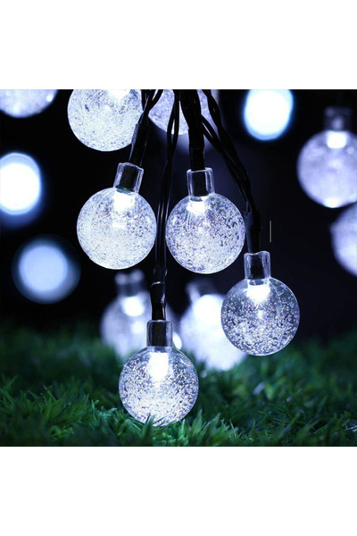 SDX Market Instalație liniară de lumini de Crăciun de 2,7 m, cu 10 LED-uri cu...