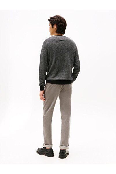 Tommy Hilfiger Pima Ctn Cash Herringbone Crew Sweatshirt