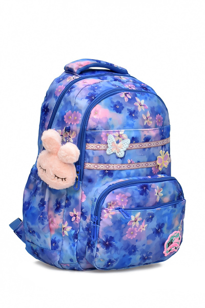 ELATAE Girl's 3-Piece Elementary School Bag Set School Bag & Thermal Lunch Bag & Pen Holder 1490