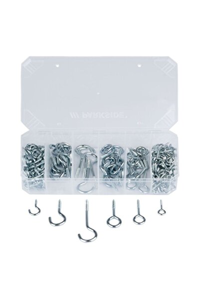 PARKSIDE Set carlig filetat, 30-80 mm, 151 bucati,