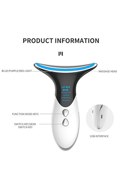 NEO Premium 3-in-1 Facial Lifting and Rejuvenation Device, with multiple functions, cleansing, massage