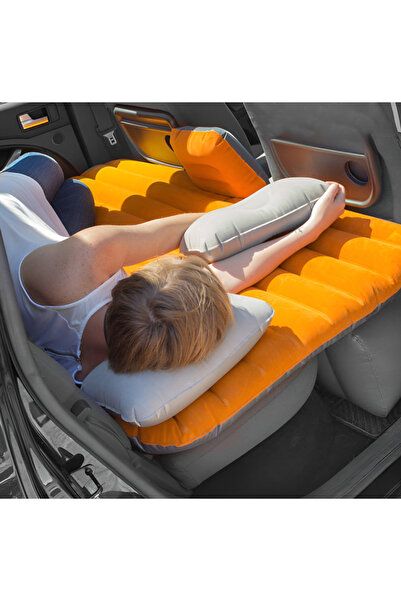 NEO 2-in-1 Car Air Mattress Back Seat, Orange, Neo™