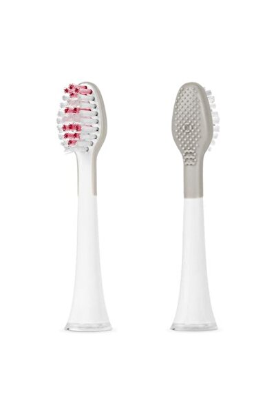 Teesa Sonic Toothbrush Heads - Hard Refill, Set of 2