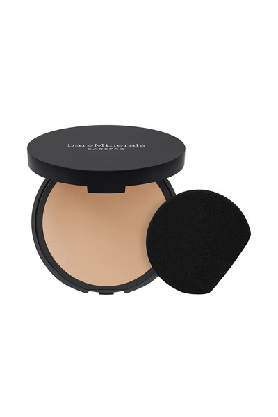 BareMinerals Fond de ten compact cu finisaj mat, BAREPRO 24HR, 25 neutral, 8 g