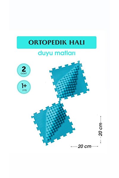 Ortohalı 2-module wave orthopedic rug children's sensory mats puzzle kids mas...