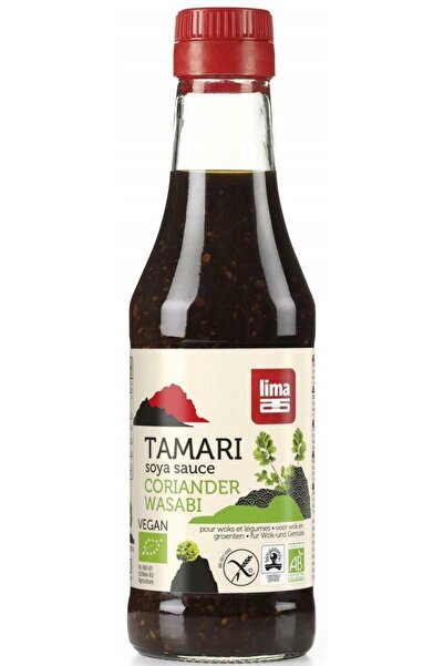 JollyMag Sos de soia Tamari cu coriandru si wasabi bio 250ml, Lima