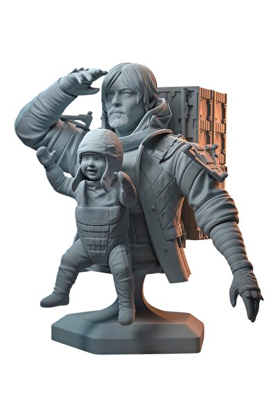 Miyazaki Premium Sam Porter Bridges Büstü | Death Stranding Koleksiyonu