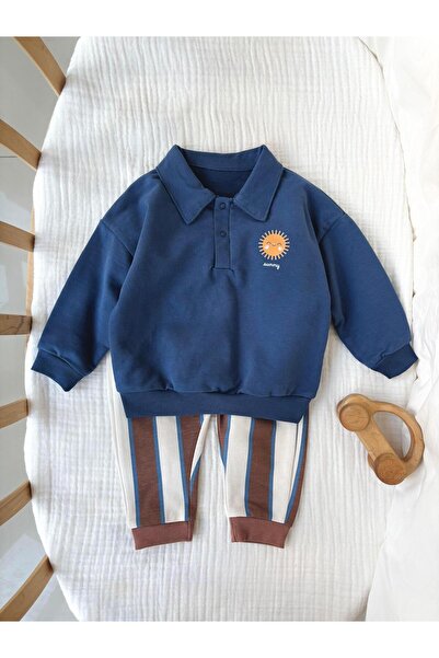 NUNU BABY Sunny Blue Baby Boy Set