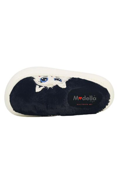 Modella Life Women's Cute Cat Pattern Plush Lightweight Non-Slip Eva Sole Winter Slippers