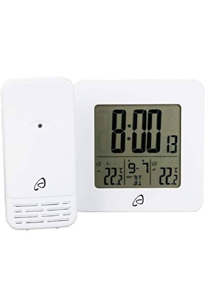 Auriol Indoor/Outdoor Weather Station with Radio Sensor, White,