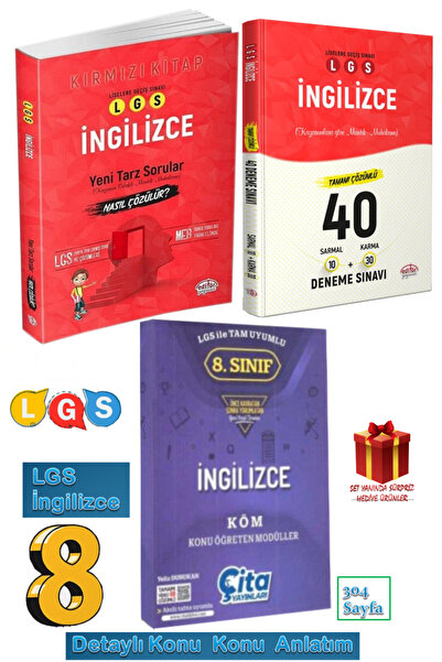 Editör Yayınevi Editör Yayınları 8. Sınıf LGS İngilizce Nasıl Çözülür+LGS İng...