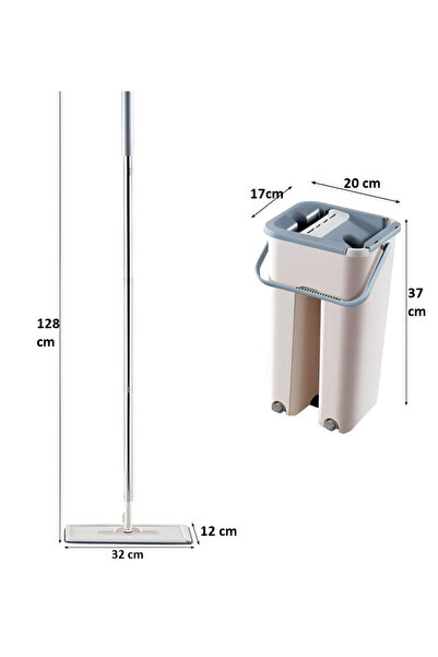 NEO NEO™ Bucket with Wringer and 2 Cleaning Mop Refills Set