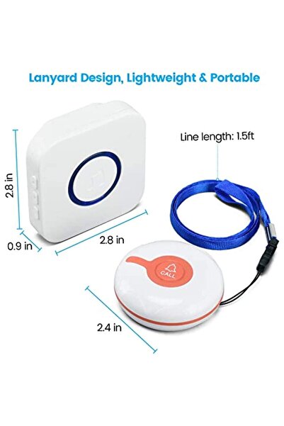 NEO Neo™ Tuya® SOS Panic Button for the Elderly, Smart App, without WIFI