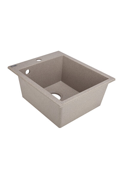 OEM Chiuvetă compozită pentru blat Evosanitary Plus Neagră 390x480x205 mm